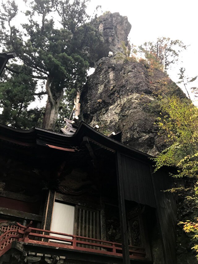 榛名神社・御姿岩